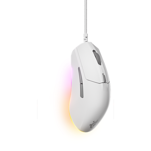 SteelSeries Rival 3 Gen 2 - White - Gaming mus