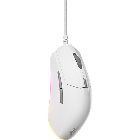 SteelSeries Rival 3 Gen 2 - White - Gaming mus