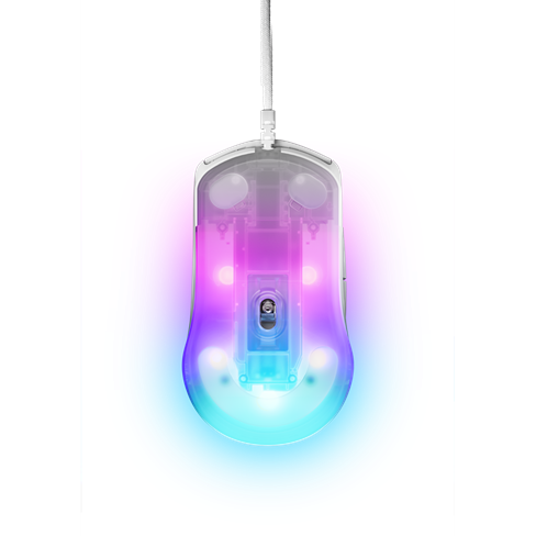 SteelSeries Rival 3 Gen 2 - White - Gaming mus