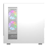 DarkFlash DS950V computerkasse med display (hvid) + 6 ventilatorer