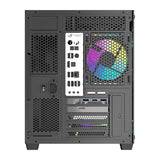 DarkFlash B275 PRO computerkasse (sort) + 6 vifter