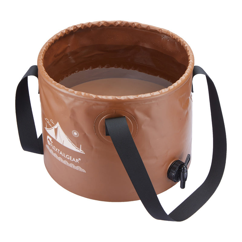 Flextail Flex Bucket 20L Folding Bucket (brun)