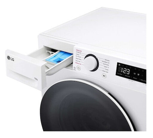 LG Serie 600 F4Y5RYW0WY vaskemaskine Front-læsning 10 kg 1360 rpm Hvid