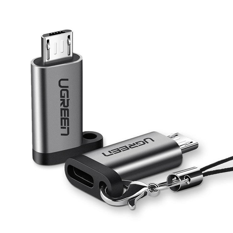 Ugreen adapter USB Type C til mikro USB adapter grå (50590)