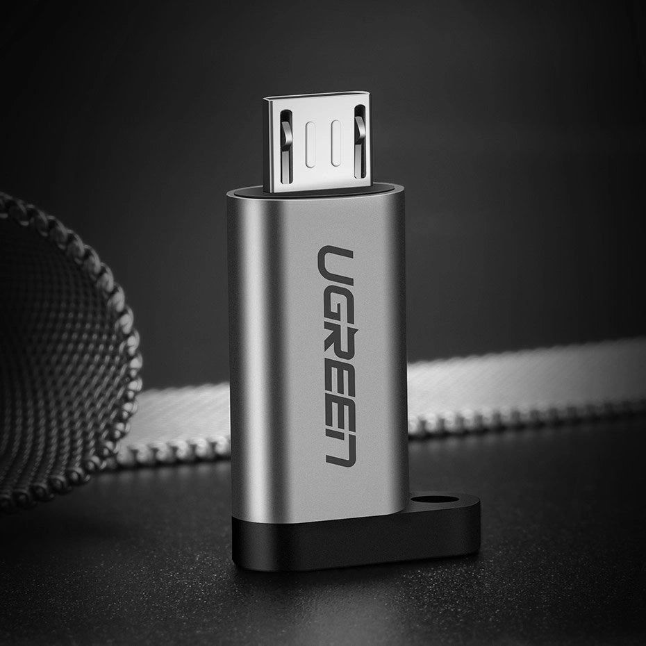 Ugreen adapter USB Type C til mikro USB adapter grå (50590)