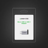 Ugreen adapter USB Type C til mikro USB adapter grå (50590)