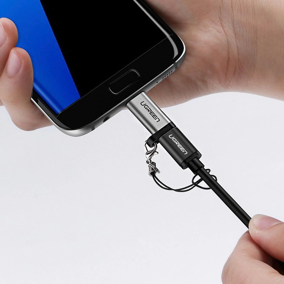 Ugreen adapter USB Type C til mikro USB adapter grå (50590)
