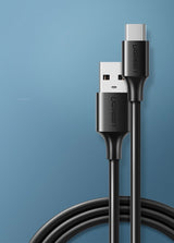 Ugreen US287 60118 USB-A / USB-C 3A kabel 2m - sort