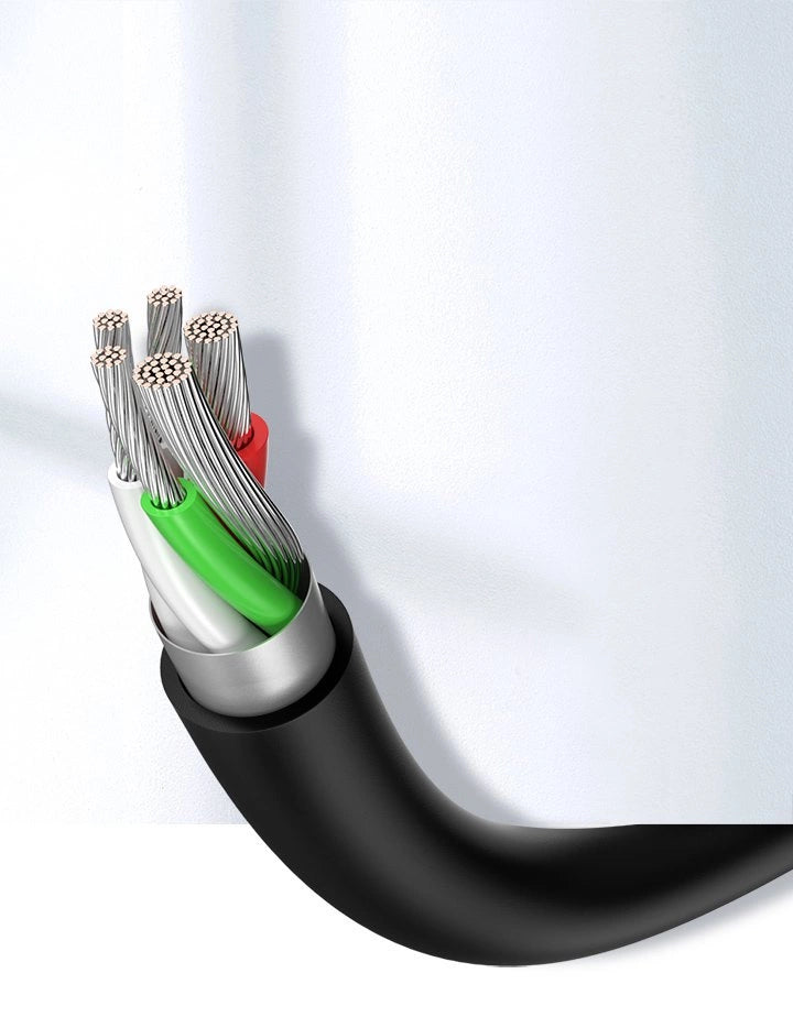 Ugreen US287 60118 USB-A / USB-C 3A kabel 2m - sort