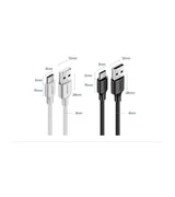 Ugreen US287 60826 USB-A / USB-C 3A kabel 3m - sort