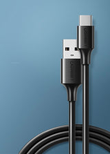 Ugreen US287 60826 USB-A / USB-C 3A kabel 3m - sort