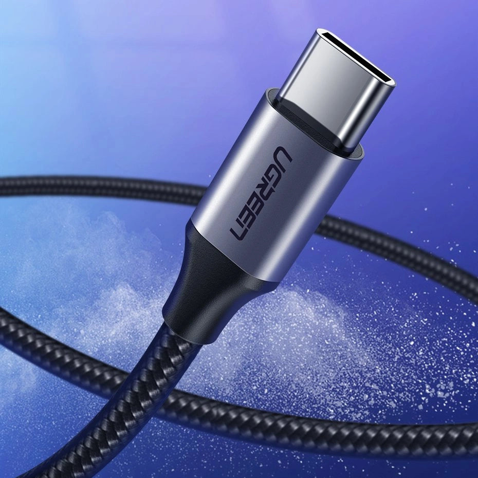 Ugreen US288 60125 USB-A / USB-C QC 3.0 3A 0,5 m kabel - grå