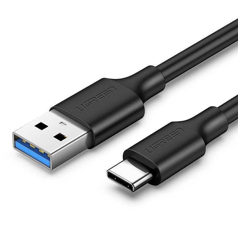 Ugreen US184 20882 USB-A 3.0 / USB-C 3A kabel 1m - sort