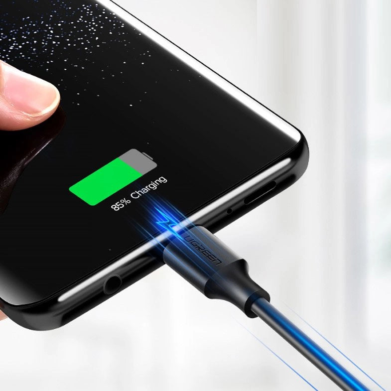 Ugreen US184 20882 USB-A 3.0 / USB-C 3A kabel 1m - sort