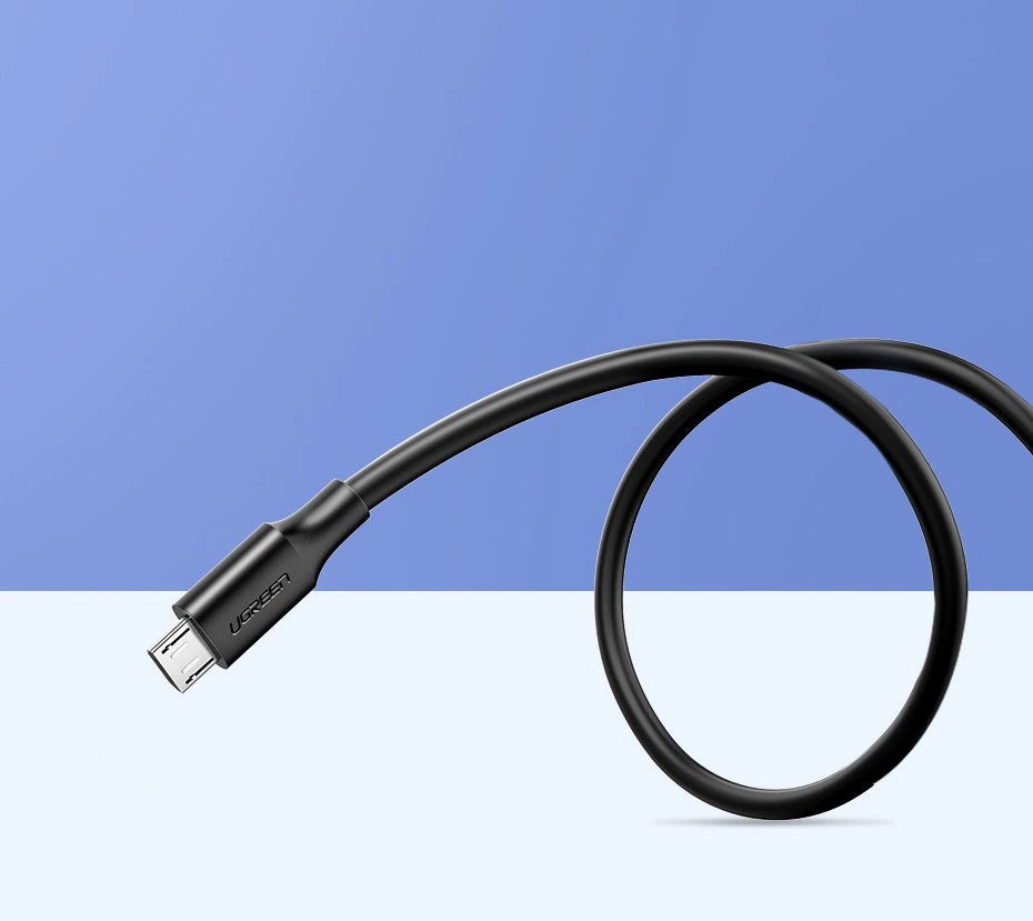 Ugreen US289 60136 micro USB / USB-A kabel 1m - sort