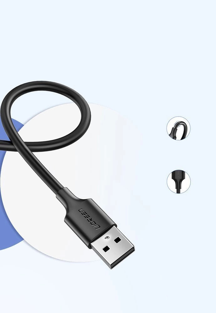 Ugreen US289 60136 micro USB / USB-A kabel 1m - sort
