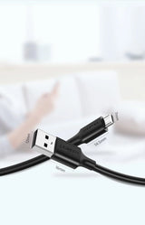 Ugreen US289 60136 micro USB / USB-A kabel 1m - sort