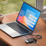 Ugreen CR125 30231 SD / micro SD / CF / MS hukommelseskortlæser med 1m USB 3.0-kabel - sort