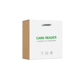 Ugreen CR125 30231 SD / micro SD / CF / MS hukommelseskortlæser med 1m USB 3.0-kabel - sort