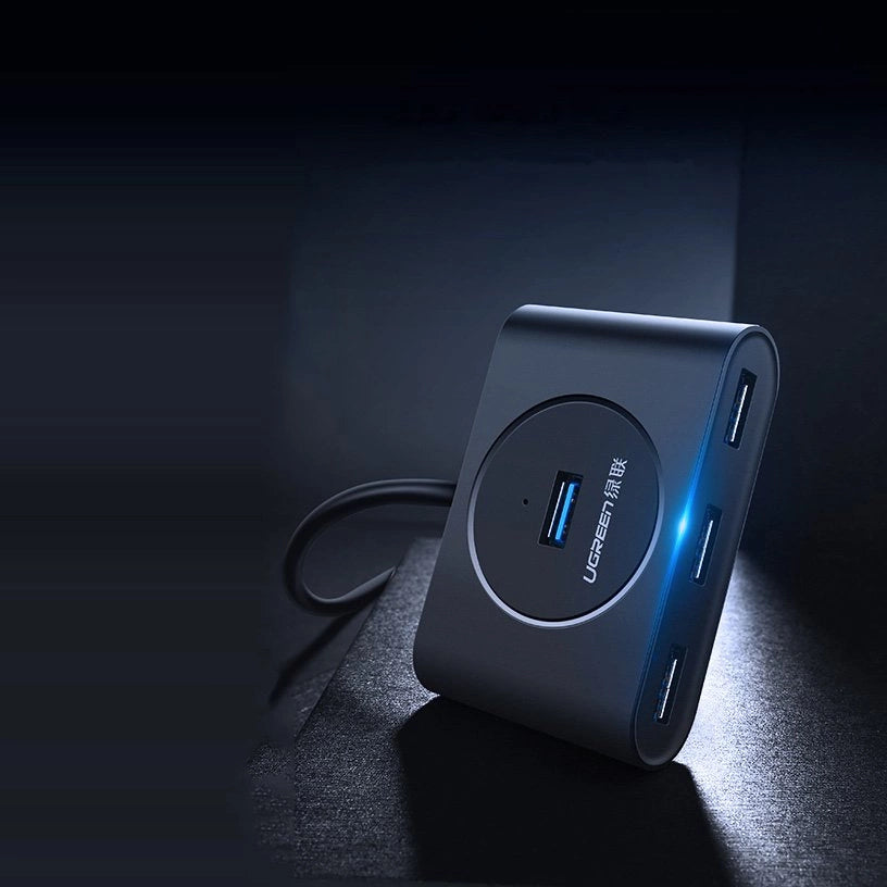 Ugreen HUB 4x USB 3.2 Gen 1 (0,5 m kabel) sort (20290)