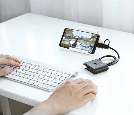 Ugreen HUB 4x USB 3.2 Gen 1 (0,5 m kabel) sort (20290)