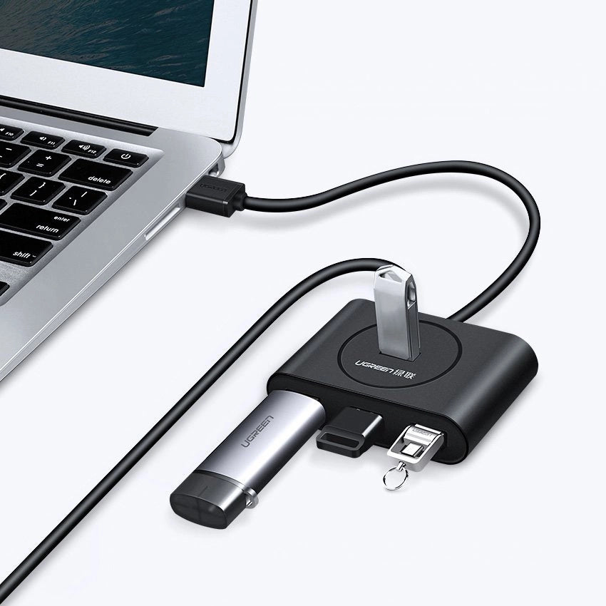 Ugreen HUB 4x USB 3.2 Gen 1 (0,5 m kabel) sort (20290)