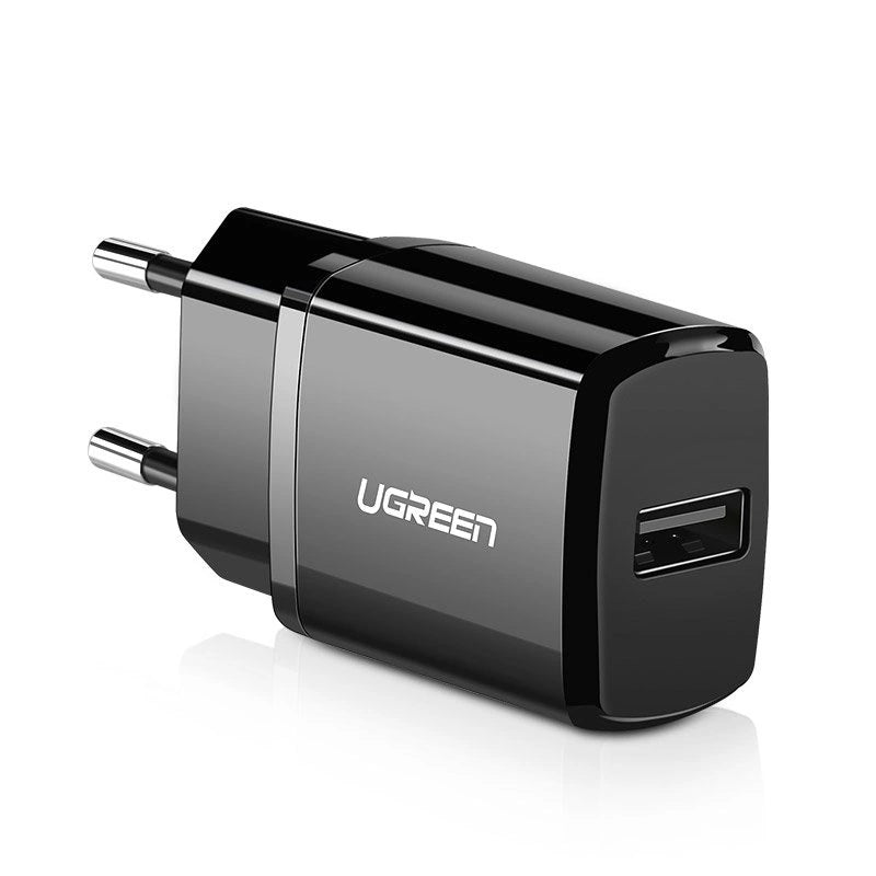 Ugreen USB-vægladning 2.1A sort (50459)