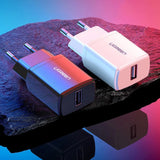Ugreen USB-vægladning 2.1A sort (50459)