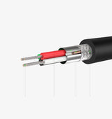 Ugreen eksternt lydkort musik adapter USB - 3,5 mm mini jack med volumen kontrol 15 cm sort (40964)
