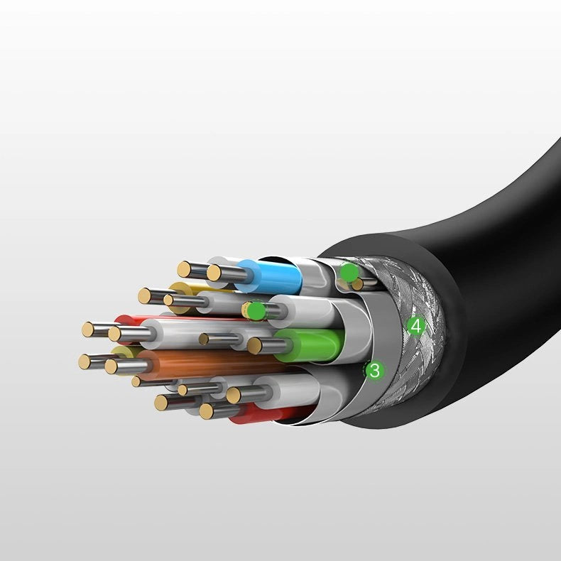 Ugreen kabel HDMI - mikro HDMI kabel 19 pin 2.0v 4K 60Hz 30AWG 1.5m sort (30102)