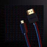 Ugreen kabel HDMI - mikro HDMI kabel 19 pin 2.0v 4K 60Hz 30AWG 1.5m sort (30102)
