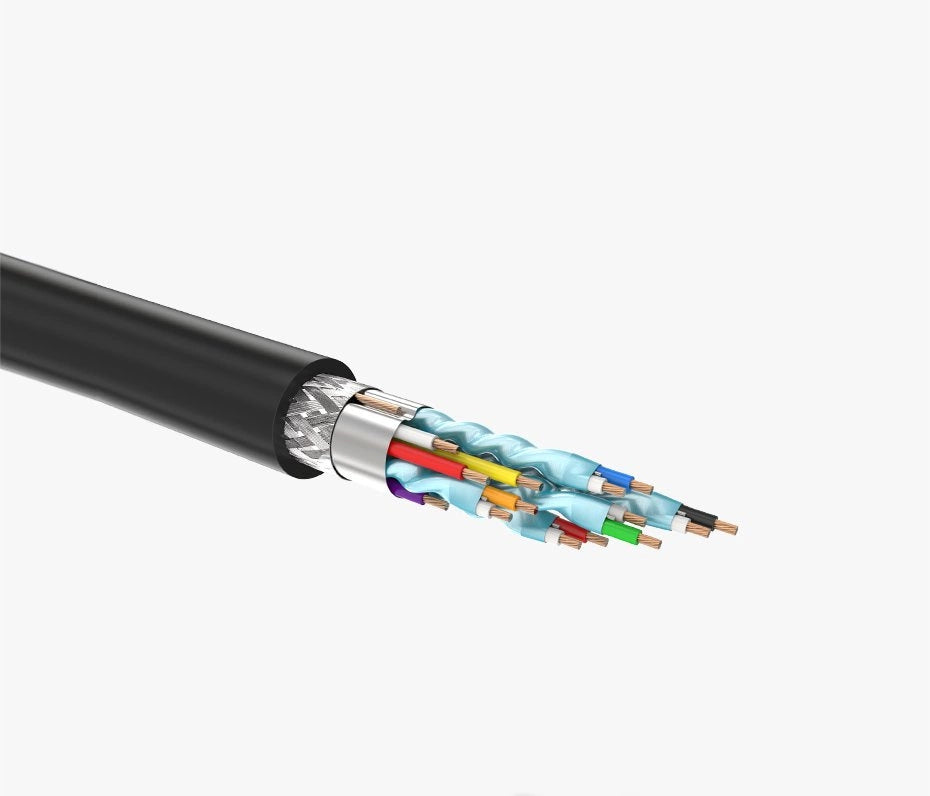 Ugreen HD107 10142 HDMI (mandlig) - HDMI (kvindelig) 4K Kabel 2m - sort