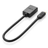 Ugreen kabel adapter kabel HDMI adapter - mikro HDMI 19 pin 20cm sort (20134)