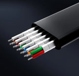 Ugreen adapter HDMI - VGA mikro USB / audio 3,5 mm mini jack sort (40248)