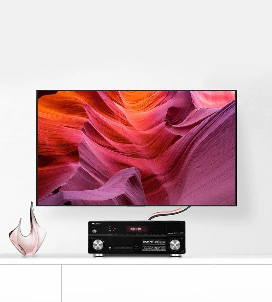 Ugreen AV104 10518 lydkabel 2RCA (mand) / 2RCA (mand) 2m - grå