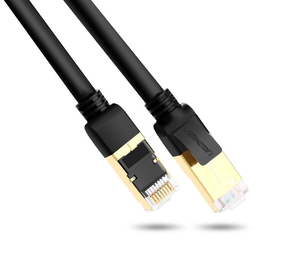 RJ45 Cat 7 STP LAN 10Gbps 2m sort (11269)
