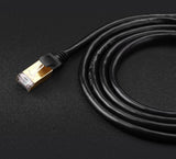 RJ45 Cat 7 STP LAN 10Gbps 2m sort (11269)