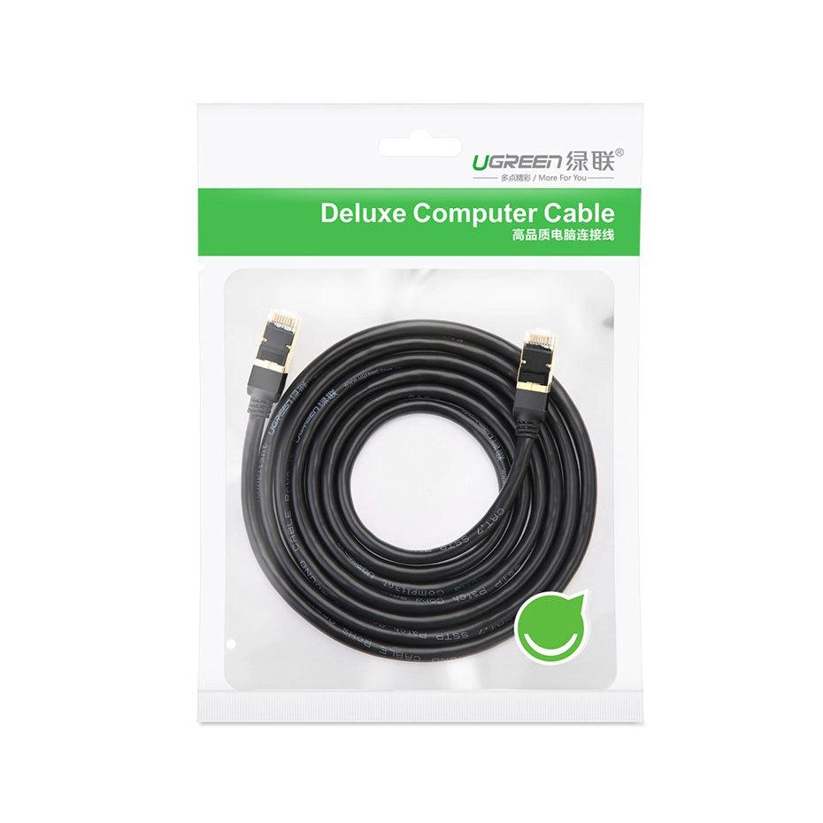 RJ45 Cat 7 STP LAN 10Gbps 2m sort (11269)