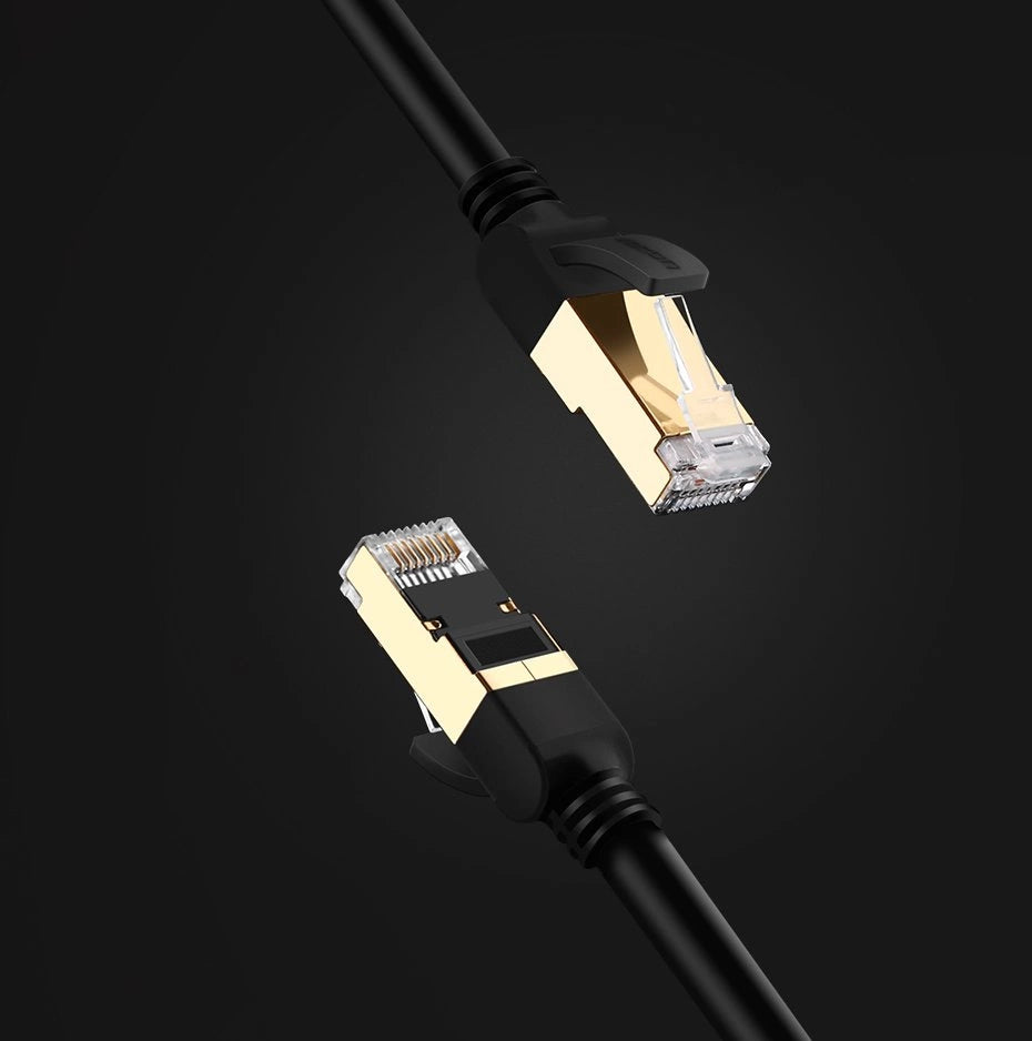 RJ45 Cat 7 STP LAN 10Gbps 2m sort (11269)