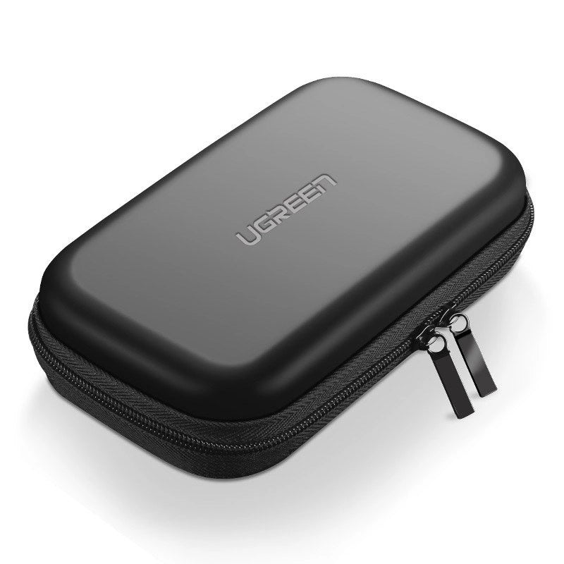 Ugreen-kasse til harddisk og tilbehør 16,5 x 9,5 x 4,5 cm sort (40707)