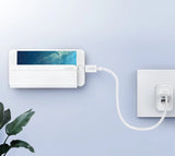 Ugreen wall mount smartphone stand til opladning hvid (30394)