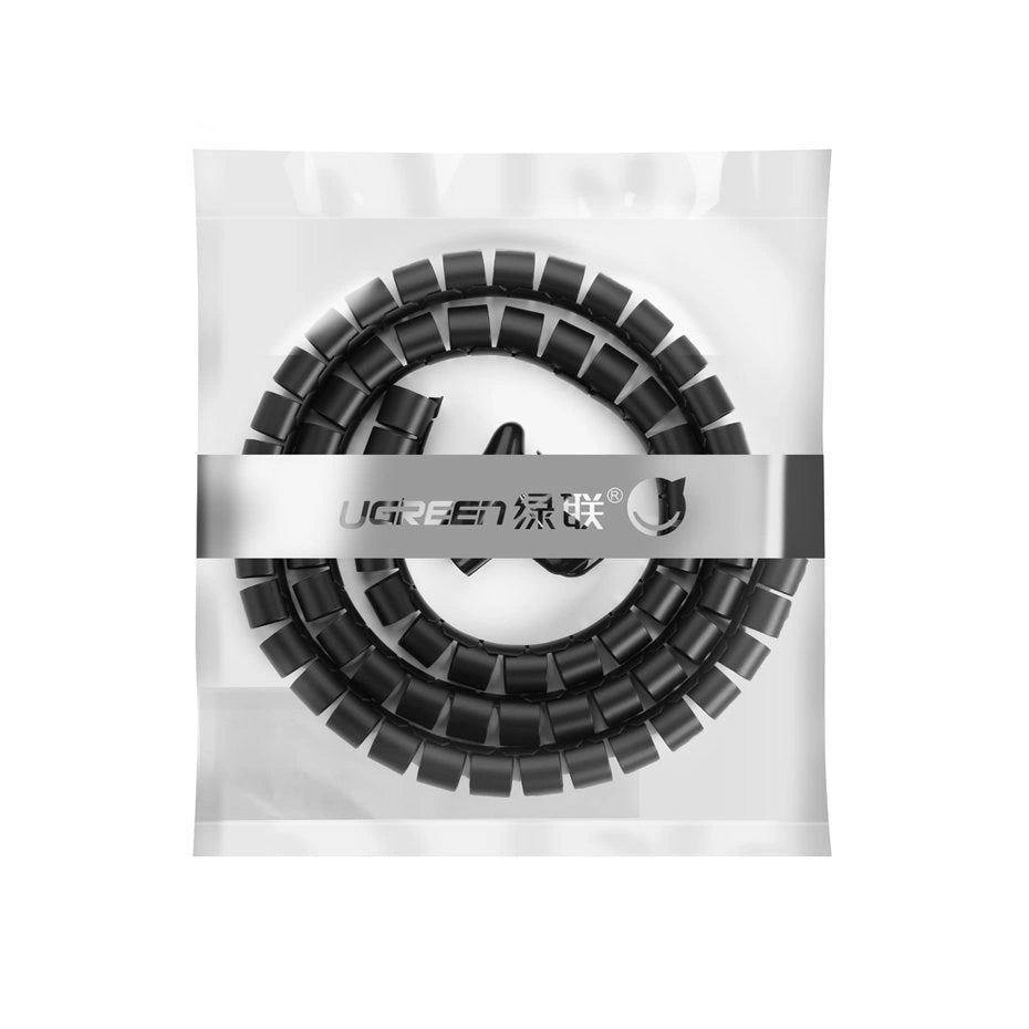 Ugreen LP121 30820 cover, kabel organisator, 5m - sort