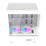 Darkflash DB330M Computer Case + 3 Fans (hvid)