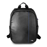 BMW Carbon Navy Stripe rygsæk til en 16" laptop - sort