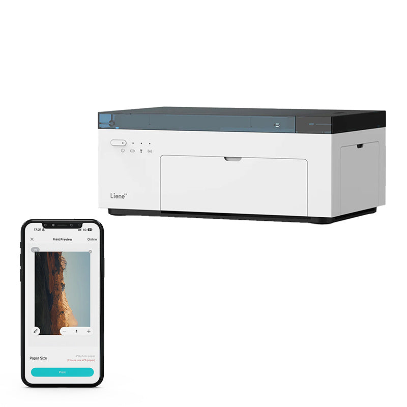 Liene Amber M200 4x6" bærbar foto printer