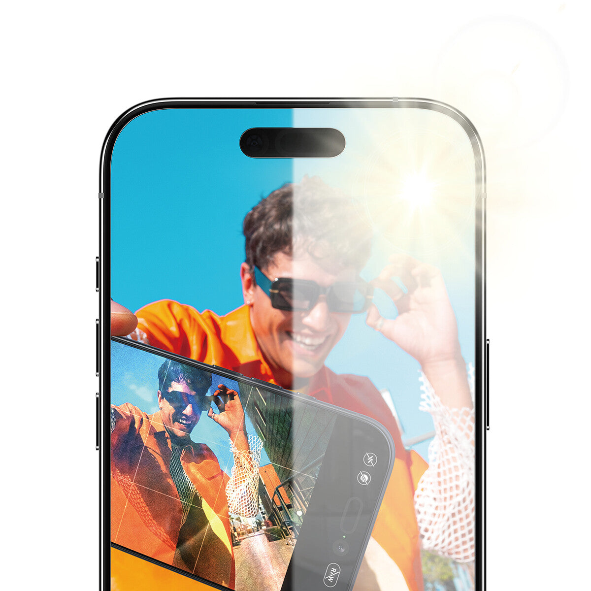 PanzerGlass ® Anti-Reflective Armor Skærmbeskyttelse iPhone Air m. EasyAligner