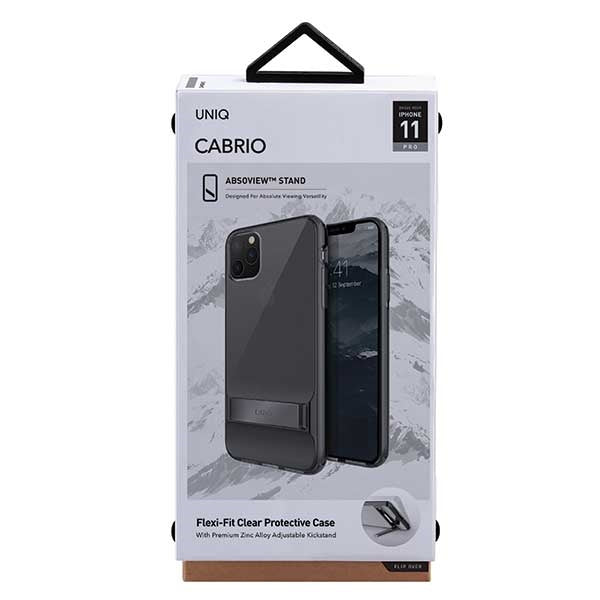 Uniq Cabrio-hylster til iPhone 11 Pro - grå
