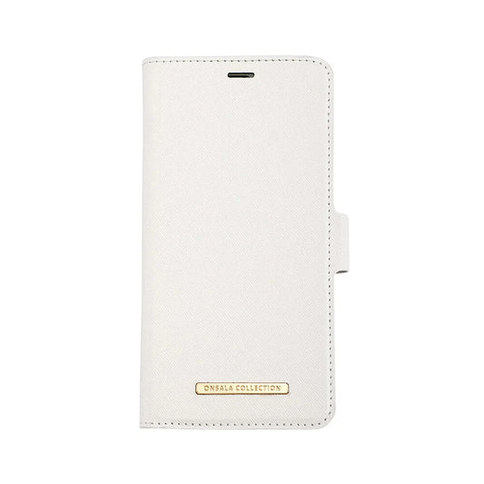 ONSALA COLLECTION Wallet Saffiano White iPhone 11 PRO MAX