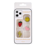 Charms Pimp Your Phone Metal og Plastik 4 stk