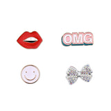 Charms Pimp Your Phone Metal og Plastik 4 stk